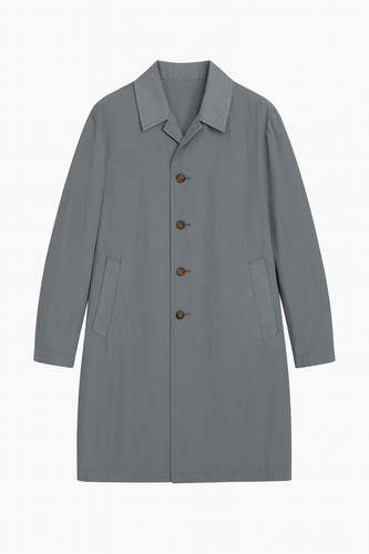 Men boglioli grey trench - men's,