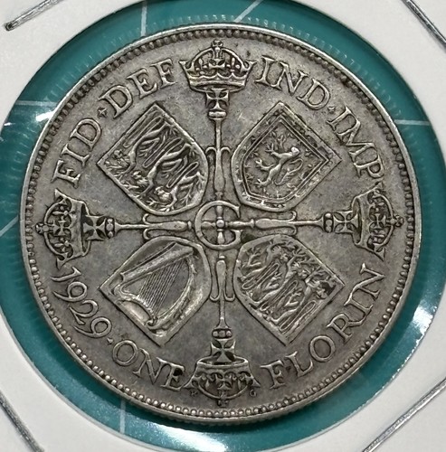 1929 florin george v - 1,