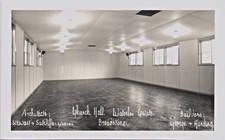 Broadstone. Church Hall, Waterloo Estate. Builders George & Harding. Architects.