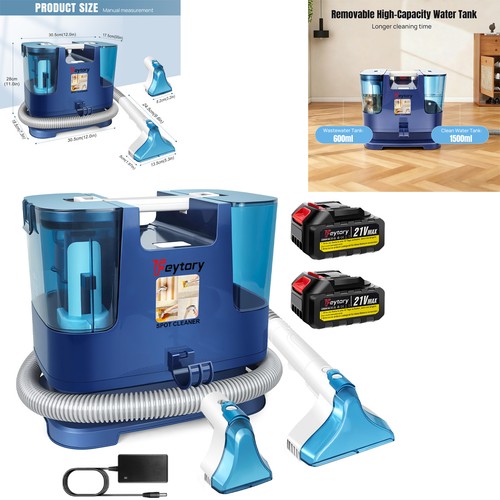 Cordless wet dry carpet - wet,