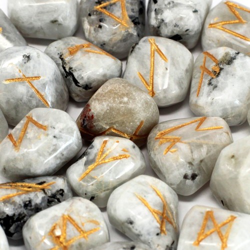 Runes stone set pouch - pouch,