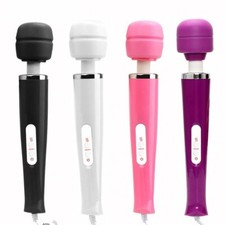 Large Vibrating Wand Full Body Sports Massager - Mains Powered UK