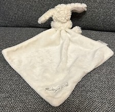 Ruby And Ed Super Soft Cream Bunny Baby Comforter Blankie Doudou Free Postage