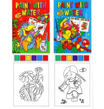 4 x CHILDRENS A4 PAINTING