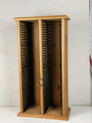 Solid pine wooden storage - pine, cd
