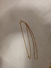 18ct Gold Twisted Chain