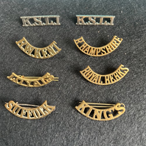 Six shoulder titles - shoulder,