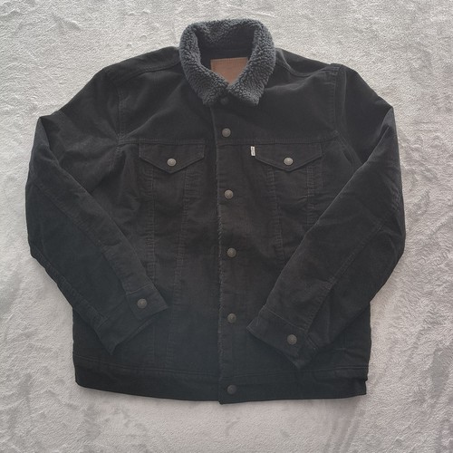 Levis black sherpa jacket - levis,