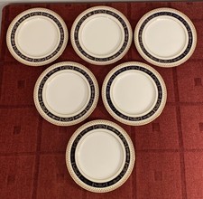 6 Vintage Alfred Meakin Bleu