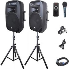 PRORECK 2000W 15" Powered DJ