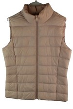 Pink Down Padded Gilet Chest