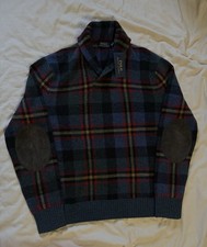 Ralph Lauren Blue Plaid Wool