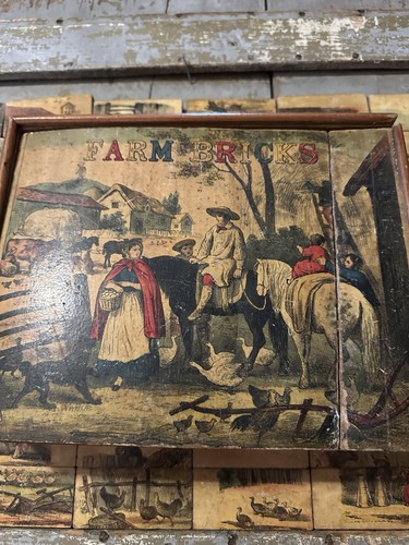 Rare antique lithograph early - rare,