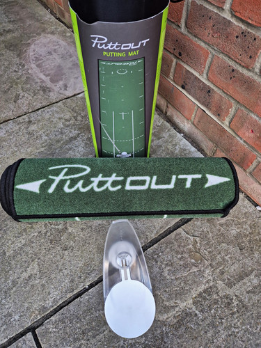 Puttout golf putting mat - putting,