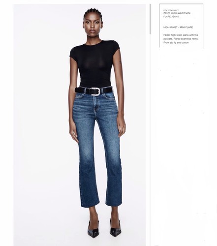 Zara high waist - waist, flare