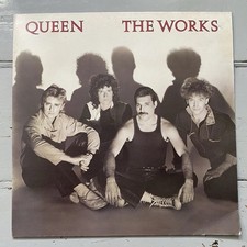 Queen - The Works - UK EMI First press LP EX  