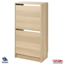 IKEA BISSA Shoe Cabinet with 2