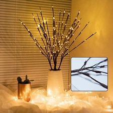 4x LED Twig Lights Prelit
