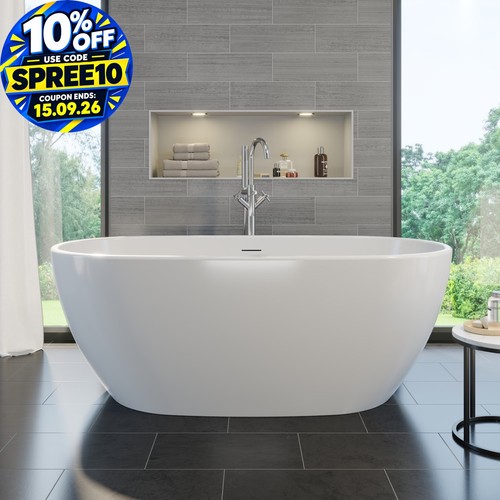 Freestanding double ended bath - freestanding,