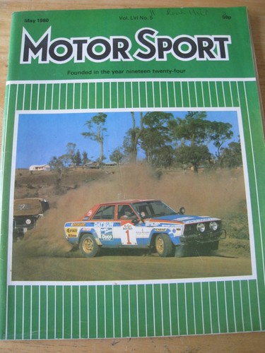 Motor sport may 1980 vauxhall - may,