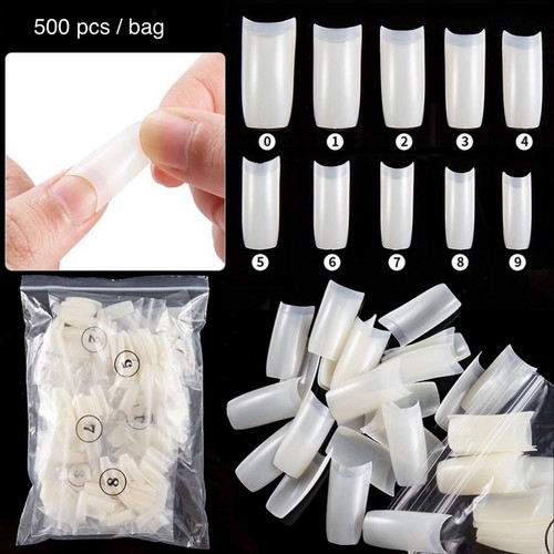 500 pcs nail tips artificial - 500,