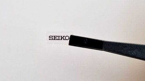 Seiko dial logo - logo, replacement