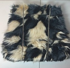 Mark Avon Black Off White Faux