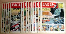 EAGLE comics - Various 1960, Vol.11 x 7-Mid grade copies-multi listings choice-