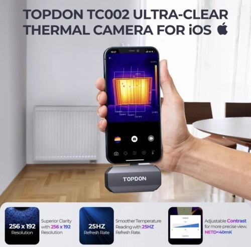 Topdon thermal camera - thermal, tc002