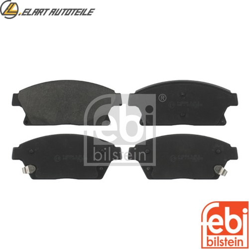 Brake pad set - ,
