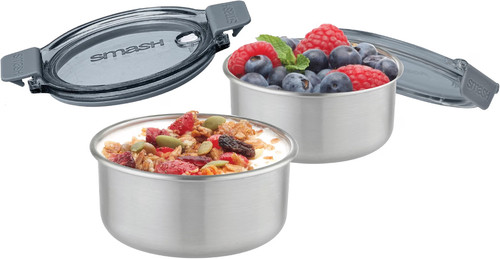 Smash stainless steel snack - stainless,