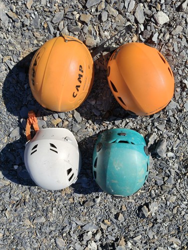 Kids climbing helmet - climbing,