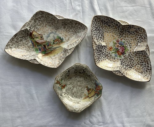 3pieces empire china dishes - 3pieces,
