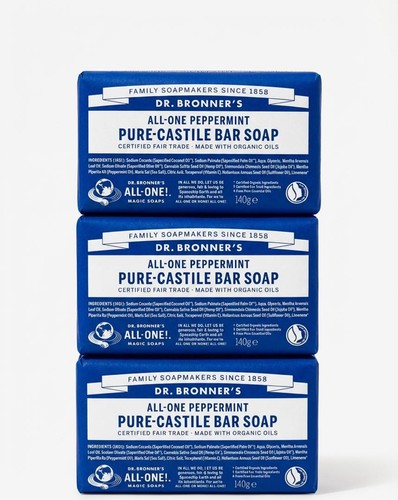 Bronner peppermint soap - peppermint,