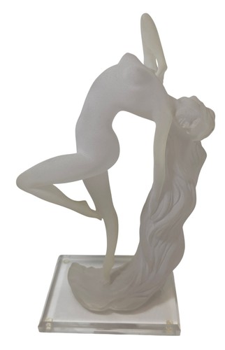 Nude ballerina figurine - nude,