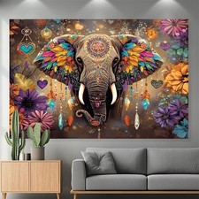 Bohemian Elephant Mandala