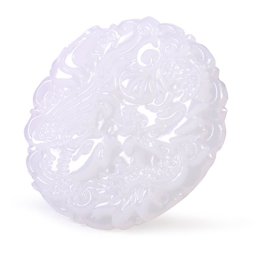 Natural white jade - white,