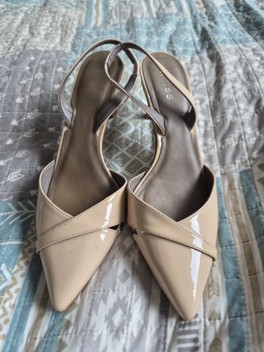 Reiss nude slingback pointy - reiss,