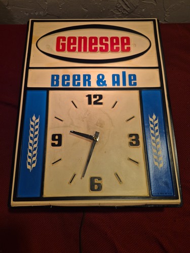 Vintage genesee beer bar - genesee,