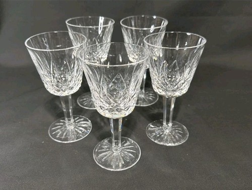 Five waterford crystal glass - waterford,
