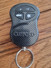 USED CLIFFORD G5 CAR ALARM 3 BUTTON FOB IN WORKING ORDER (t1862)