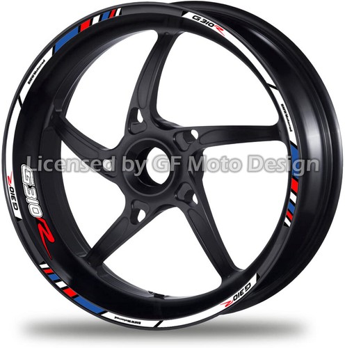 G310r motorcycle wheel decals - motorcycle,