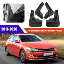 For VW Polo Hatchback MK6 Pre-Facelift 2017-20 Fender Mudguards Guards Mud Flaps