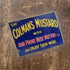 Colman's Mustard With Beef-