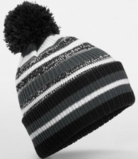 BEECHFIELD Colour Block Beanie - Beanie Beanies Hat Single Knit - Free Delivery