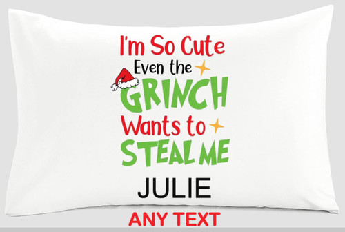 Personalised grinch christmas - personalised,