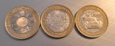 3 x Territory £2 Two Pound