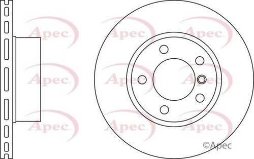 Apec red front axle - front,