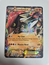 Pokemon Groudon EX TCG Holo