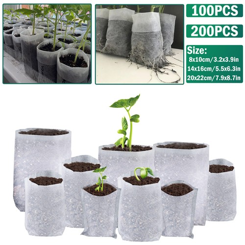 100 200x plant grow bags - 100/200x,
